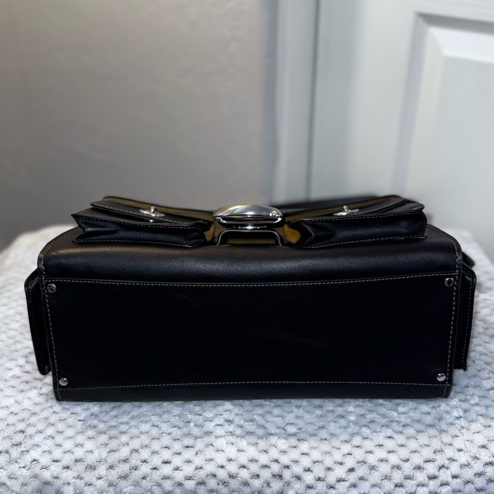 Coach Black Cargo Tabby Bag 36 - Picture 4 of 12